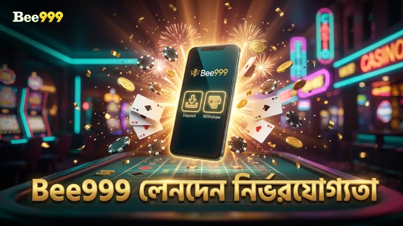 ডিপোজিট ও উইথড্রয়ালে Bee999-এর নির্ভরযোগ্যতা বজায় রাখুন