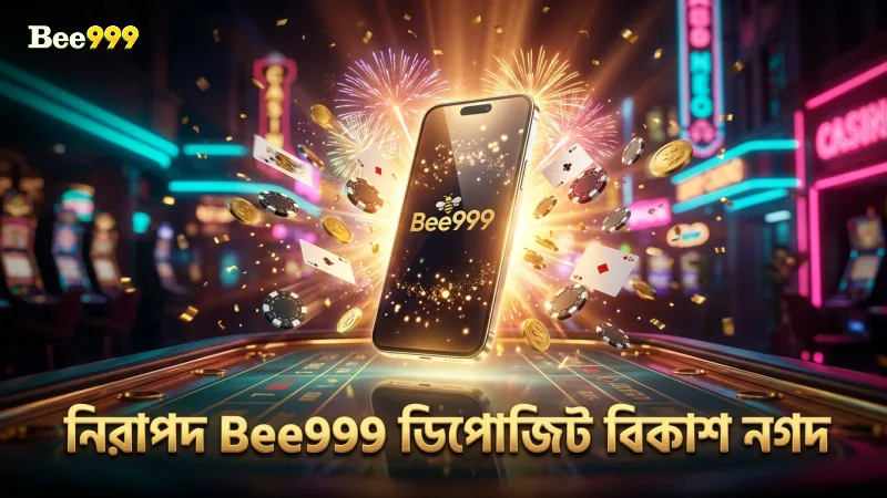 বিকাশ ও নগদ দিয়ে Bee999 তে নিরাপদ টাকা জমা