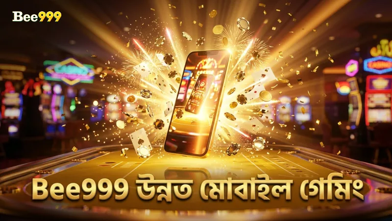 Bee999 ক্যাসিনোর উন্নত গেম ইন্টারফেস মোবাইল ব্যবহারকারীদের জন্য।