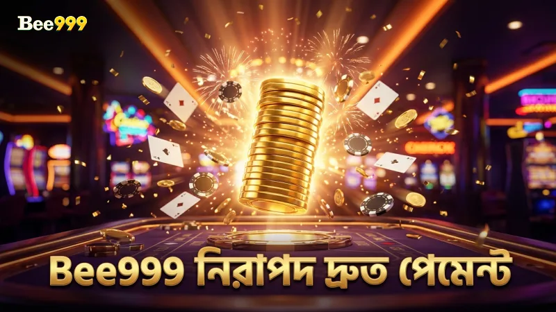 Bee999 ক্যাসিনোর নিরাপদ পেমেন্ট এবং দ্রুত উত্তোলন সুবিধা।