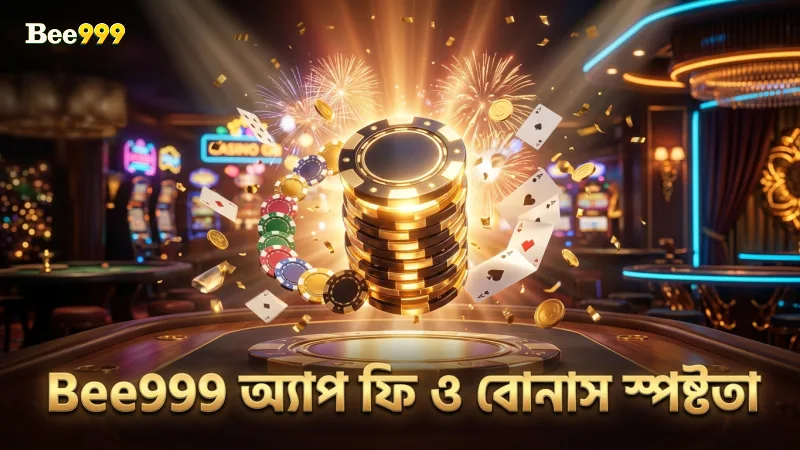 Bee999 অ্যাপ ডাউনলোডের সময় ফি ও বোনাস শর্তাবলী স্পষ্ট করা হয়েছে