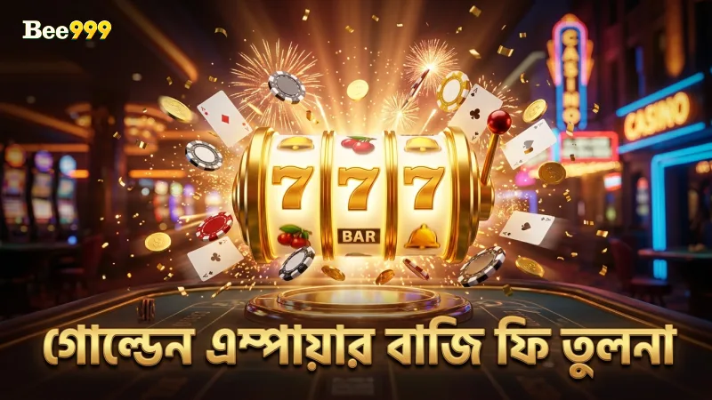 গোল্ডেন এম্পায়ার এবং অন্যান্য স্লটের বাজি সীমা ও ফি তুলনা।