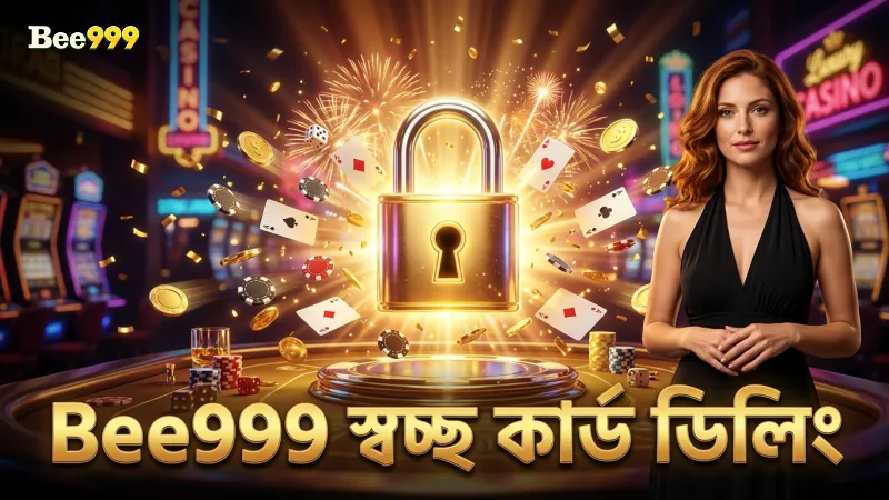 স্বচ্ছ কার্ড ডিলিং Bee999 এ নিরাপদ গেমিং নিশ্চিত করে।