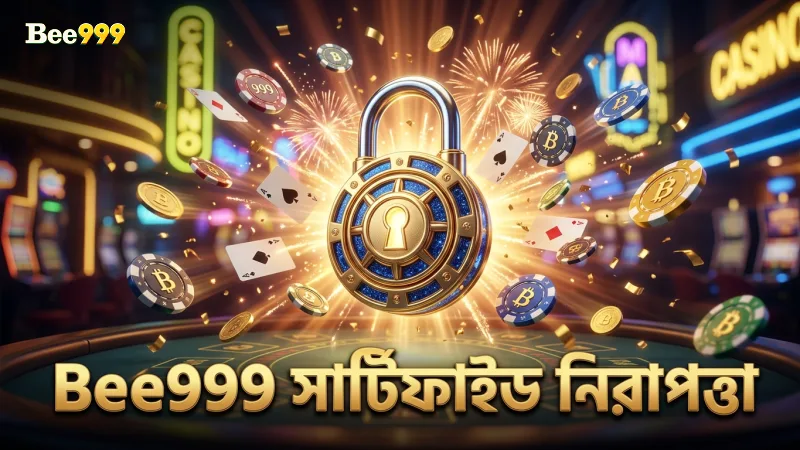 Bee999 নিরাপদ ও সার্টিফাইড র্যান্ডম স্পিন নিশ্চিত করে