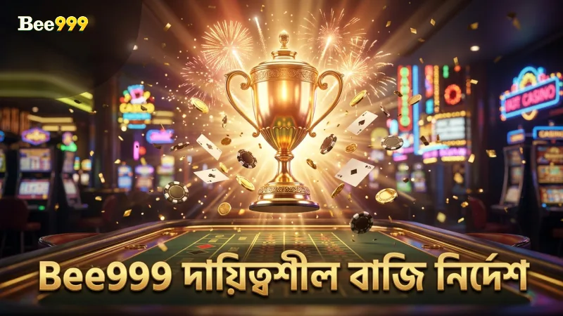 Bee999 প্লেয়ারদের জন্য দায়িত্বশীল বাজির নির্দেশনা দেয়
