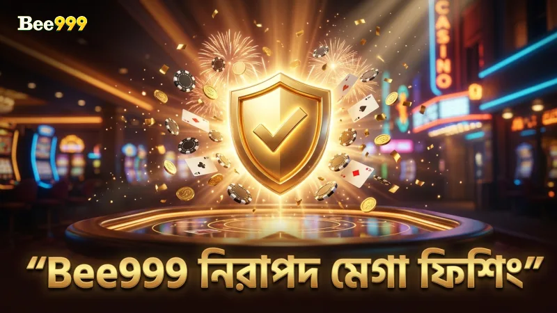 Bee999 প্ল্যাটফর্মে নিরাপদ মেগা ফিশিং অভিজ্ঞতা নিশ্চিত।