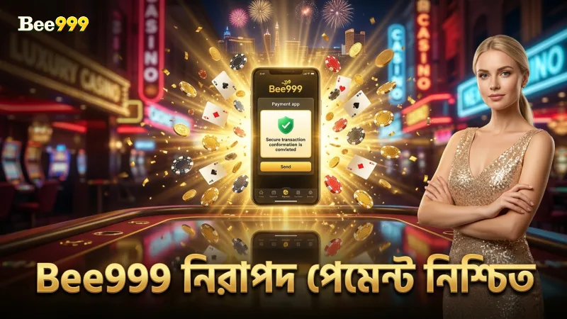 Bee999 প্ল্যাটফর্মে নিরাপদ পেমেন্ট ও দ্রুত জমা উত্তোলন নিশ্চিত করুন