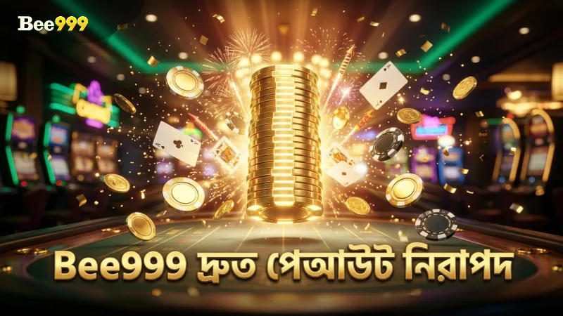 Bee999 দ্রুত পেআউট নিশ্চিত করে বাজির বিশ্বাসযোগ্যতা