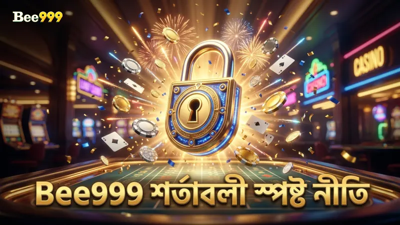 Bee999 শর্তাবলী স্পষ্ট ও দ্ব্যর্থহীন নীতি অনুসরণ করে